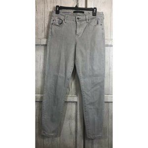 Liverpool Jeans Los Angeles Hugger Skinny Oyster Sz 8 (29 X 26.5)